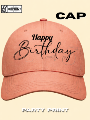 The Event Premium Custom Party Cap – Neon Electric Orange